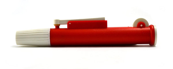 Pipette Pump 25ml Red Color for Precise Pipetting & Quick Emptying Eisco Labs