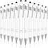 Tenare 12 Pieces Ballpoint Pen with Stylus Tip, 1.0 mm Black Ink Metal Pen 2 in 1 for Touch Screens