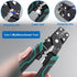 smseace Electrical Crimping Tool, Wire Crimper, Stripper and Cutter for Insulated/Bare/Heat Shrink Connectors
