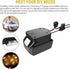 Ensayeer 18V 12 Lights,2 Pack Power Wheel Adapter with Fuse & Switch, Secure Battery Adapter for Lithium Battery