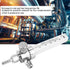 Gas Flow Meter, WL-12 Tube Type Copper Chrome Plated Air Gas Flowmeter, NPT 1/4 Inlet Thread