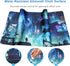 Extended Gaming Mouse Pad, Portable Mat for Keyboard & Mouse with Stitched Edges, 90x40