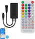 SP611E Bluetooth Music LED Controller for WS2812b WS2811 RGB Chasing Color LED Strip, APP/IR Remote Control