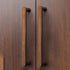 3.78" 3.78" Modern Round Wood Drawer Pulls Handle Walnut Dresser Knob Oak Cabinet Pulls Handles Furniture Handles