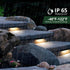 GKOLED 6.8 Inches LED Hardscape Lights, Low Voltage Waterproof Landscape Lighting, 1.5W 2700K Outdoor Step Lights