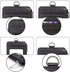 Life-Mate PU Leather ID Badge Holder Wallet Case with Zipper, 5 Card Slots, 19" Neck Lanyard, Heavy Duty Metal Reel