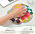 Ksriylm Retro Checkered Mouse Pad with Support Wrist Rest,Cute Funny Boho Ergonomic Mouse Pad with Non-Slip Base