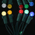18.6Ft 50 G12 LED Colorful Mini Globe String Lights Ball Christmas Tree Lights for Small Tree Crafts Garden Fence