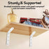 Luomorgo 4 5 3 Inch, Pcs L Shaped Brackets for Shelves, Heavy Duty Stainless Steel, Decorative Corner Brace Joint Right