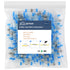 100 Pcs 16-14 AWG Solder Seal Wire Connectors, Waterproof Electrical Wiring Butt Terminal