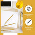 three leaf 500 Ct Yellow Pencils with Eraser, Bulk Pack, Premium Quality, School Supplies for Kids
