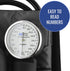 MABIS Blood Pressure Cuff and Dual Head Stethoscope Kit, Home Sphygmomanometer with Calibrated Nylon Cuff, Professional