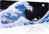 Japanese Art Sea Wave Mouse Pad, XL Large Gaming Desk Mat, Long Extended Mousepad for Office Home Gamer 31.5 X 11.8