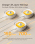 4 Pack 100LM Counter, Homelist Small Rechargeable Motion Sensor Light, COB Light Source Puck Lights Rechargeable
