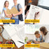 EUSOAR Blank Journal Notebook, 3 Packs Large A4 8.5" x 11", 40 Sheets/80 Pages, 100gsm Thick Paper Kraft Sketchbook for