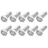 50Pcs Hex Bolts (1/4-20x3/4"), 304 Stainless Steel Fully Threaded Hex Head Machine Screws for Furniture Repair, Silver