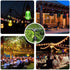 50ft 304 Globe String Light Suspension Kit, Outdoor Light Guide Wire, Vinyl Coated Stainless Steel Steel CableInclude