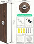 Set 2: 360 Battery Operated Wall Sconces of Wireless Rechargeable Wall Light with Remote&Button, Rotate Magnetic Scone