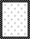 Barker Creek Designer Computer Paper, Black And White Dots, 8.5” x 11”, Decorative Printer Paper, 50 Sheets per Pkg