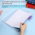 PerKoop 6 Pcs Clear A4 File Box Document Plastic Storage Box, Paper Case, Board Game Storage, Magazine Protector