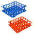 Centrifuge Tube Rack, 2 Pieces Detachable Holder for 50-Well Plastic Stand, 15ml, 50ml Tubes