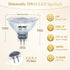 DiCUNO MR16 LED Bulb Dimmable, 60W Equivalent, 4000K Natural White, GU5.3 Base Bulb 6W, 40 Degree Beam Angle, 650LM, 12V AC/DC, Landscape Light Bulb Spotlight Lighting, 6 Pack by DiCUNO