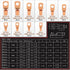 150pcs Battery Cable Ends Assortment Kit - 70Pcs Ring Wire Terminal Connectors & 80Pcs Heat Shrink Tubing for Marine
