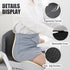 Pressure Relief Seat Cushion, for Long Sitting Hours on Office & Home Chair, Memory Foam L-Shaped Integrated Seat