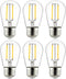 Sunlite 40424-SU LED S14 Filament Style String Light Bulb, ETL Listed, 2
