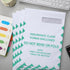 Gueevin 100 Pcs CMS 1500 Claim Forms Envelopes Large Security Window Envelopes for Insurance Claim Mailing