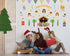 WaaHome Jesus is Born Bulletin Board Decorations Set, 38pcs Nativity Scene Cutouts for Christmas Classroom Decor