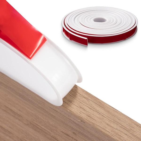 U-Shape Edge Banding, 16.4ft TPE Self Adhesive Veneer Edging Trim Flexible Corner