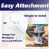 1 195559-1 (RT0701C, RT0700C, XTR01) PC Trim Router Dust Extraction Attachment Replacement for Makita Compact Routers