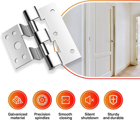 SuperDi Mobile Homes Door Hinge Replacement for Combination Doors, Elixir Series 6000 8000 9000 and Storm Door