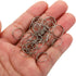 13mm/0.51" 1200Pcs 304 PATIKIL OD Mini Split Rings, Stainless Steel Round Edged Split Circular Ring Clips for Fastening