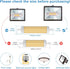R7S Bulb 118mm 120V 150W T3 Bulb Bulbs 3000K,Non-Dimmable,2 Pack LED J Type Halogen Equivalent,Long Lasting Double