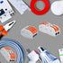 Nineleaf 20PK Push Quick Wire Connectors, Electrical Cable Connectors for Cables from 28 to 12AWG, Max 32A 600Volt