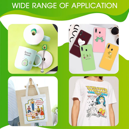Premium DTF White Ink for PET Film, Refill DTF Transfer Ink for Epson ET-8550, Heat Transfer Printing (500ml)