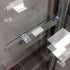 10 Pack Right Left End Corner Shelf Rest Clip & Rubber Cushion for Brackets to Hang Glass, Wood Or Metal Shelves