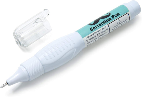 Mr. Pen Correction Pen, Correction Fluid, Pack of 12, White Correction Liquid for Back to School Supplies