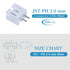 JST PH 2.0 mm Pitch 2-Pin JST Wiring Connecting IC Male Plugs, 50 Sets/200 Pieces Connector Kit