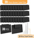 Mr. Pen- Basket Labels Clip On Set, 32 pcs, 30 Removable Bin Labels Clip On with 2 Chalk Markers, Storage Bin Labels for Storage Bins, Clip On Labels for Storage Bins, Basket Tags, Bin Clips by Mr. Pen