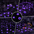 2PACK Scary Eyeballs Solar Garden Lights, 12LED Purple Swaying Firefly Halloween Decorations, Waterproof Outdoor Decor