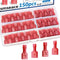 smseace 150Pcs Spade Connectors Kit, 22-16AWG Male/Female Nylon Quick Connect/Disconnect Electrical