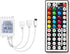 DAYBETTER Led Lights 2 Ports 44 Key Remote Control, Dimmer for Strip,