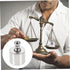 Hemoton 5pcs Balance Weights - 10 Gram Weight Plating Weight Steel Digital Scale Supplies for Teaching Prop Experiment