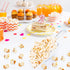 Ice Scoop Candy Buffet Containers, Hmxpls Clear Plastic Scoopers for Popcorn Cookie Candy Buckets (6 Pack)