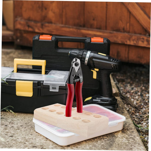 12Holes Homoyoyo Practical Pliers Holder Design for Efficient Organization Lightweight and Portable Pliers Rack