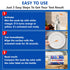 TENDWARE LIFE 60 30 Lead Test Kit Swabs Travel Size, Second Results, Lead Paint Test Kit Household Home Use for Water