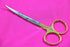 artlab 1 4 1/2 Inches EA Premium German -Tungsten Carbide Iris Scissors Curved Gold Rings Ideal for Medical Purpose